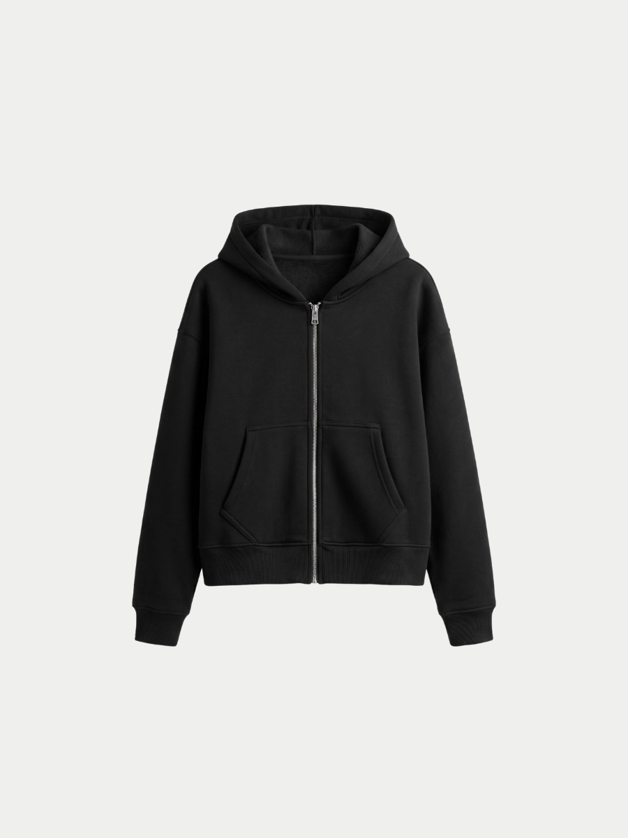KIŞLIK ŞARDONLU KISA SWEAT HIRKA 