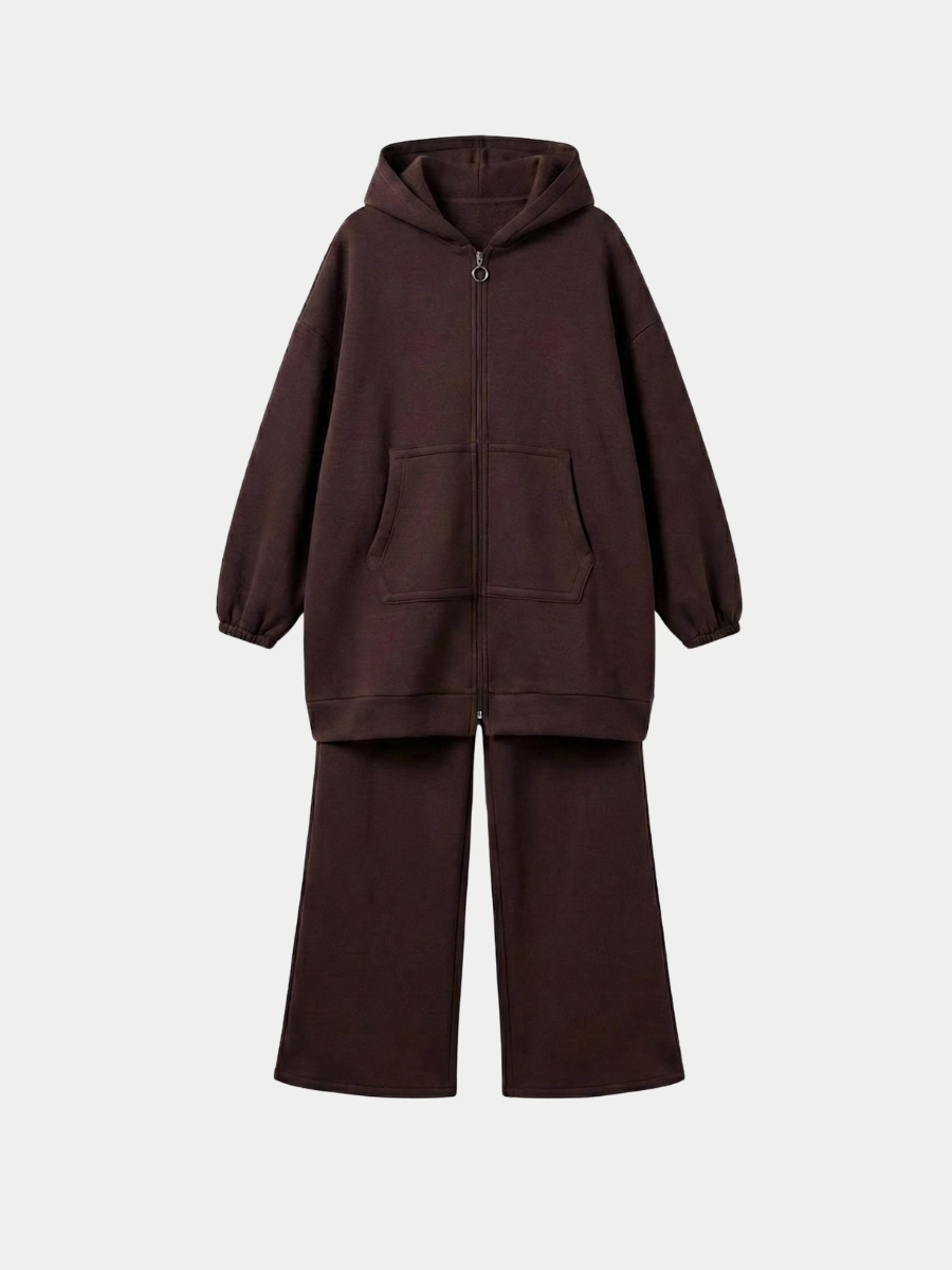 2’Lİ KIŞLIK SWEAT HIRKA TAKIM