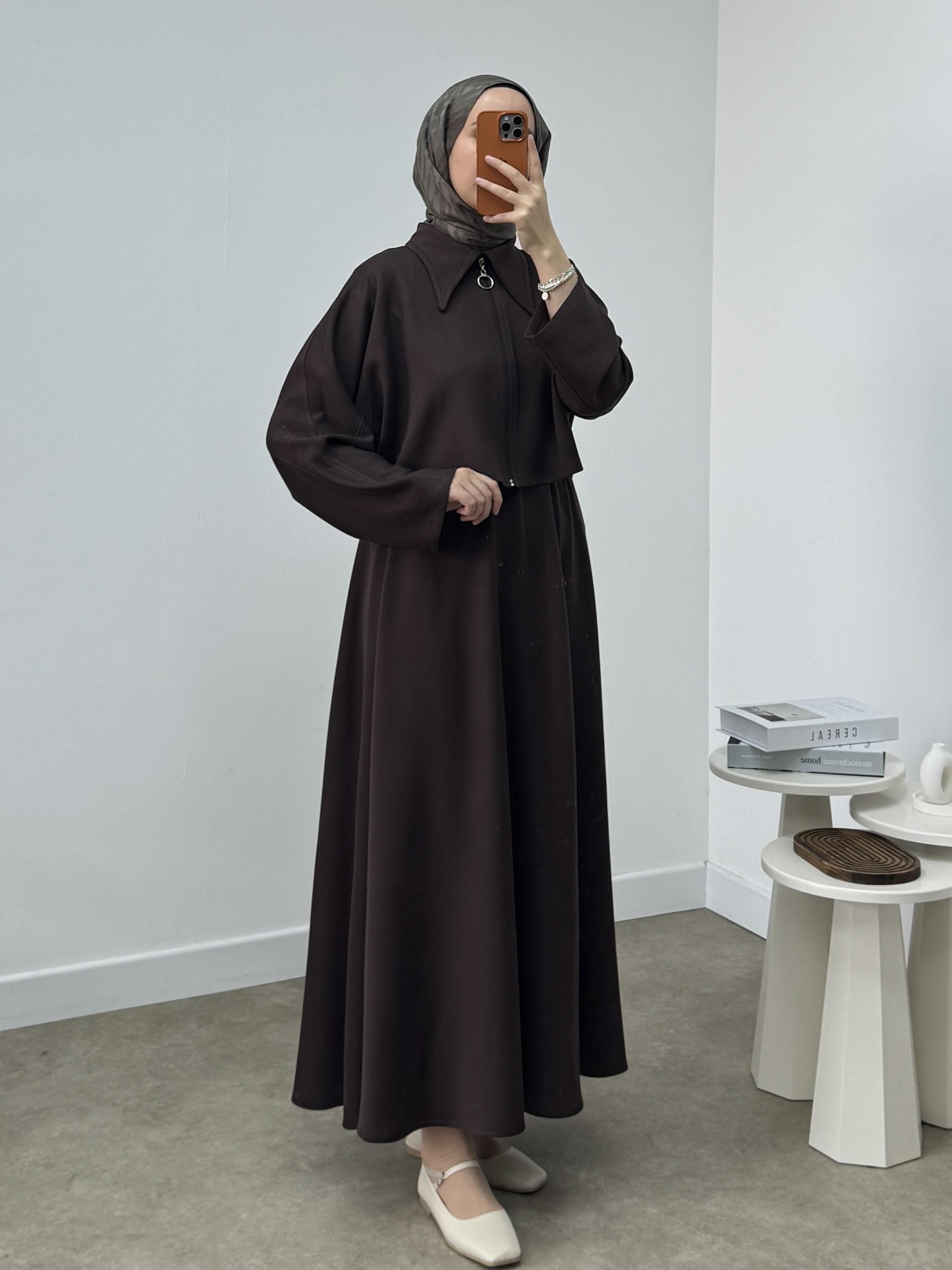 2’Lİ OYSHO FERMUARLI CROP ETEK TAKIM
