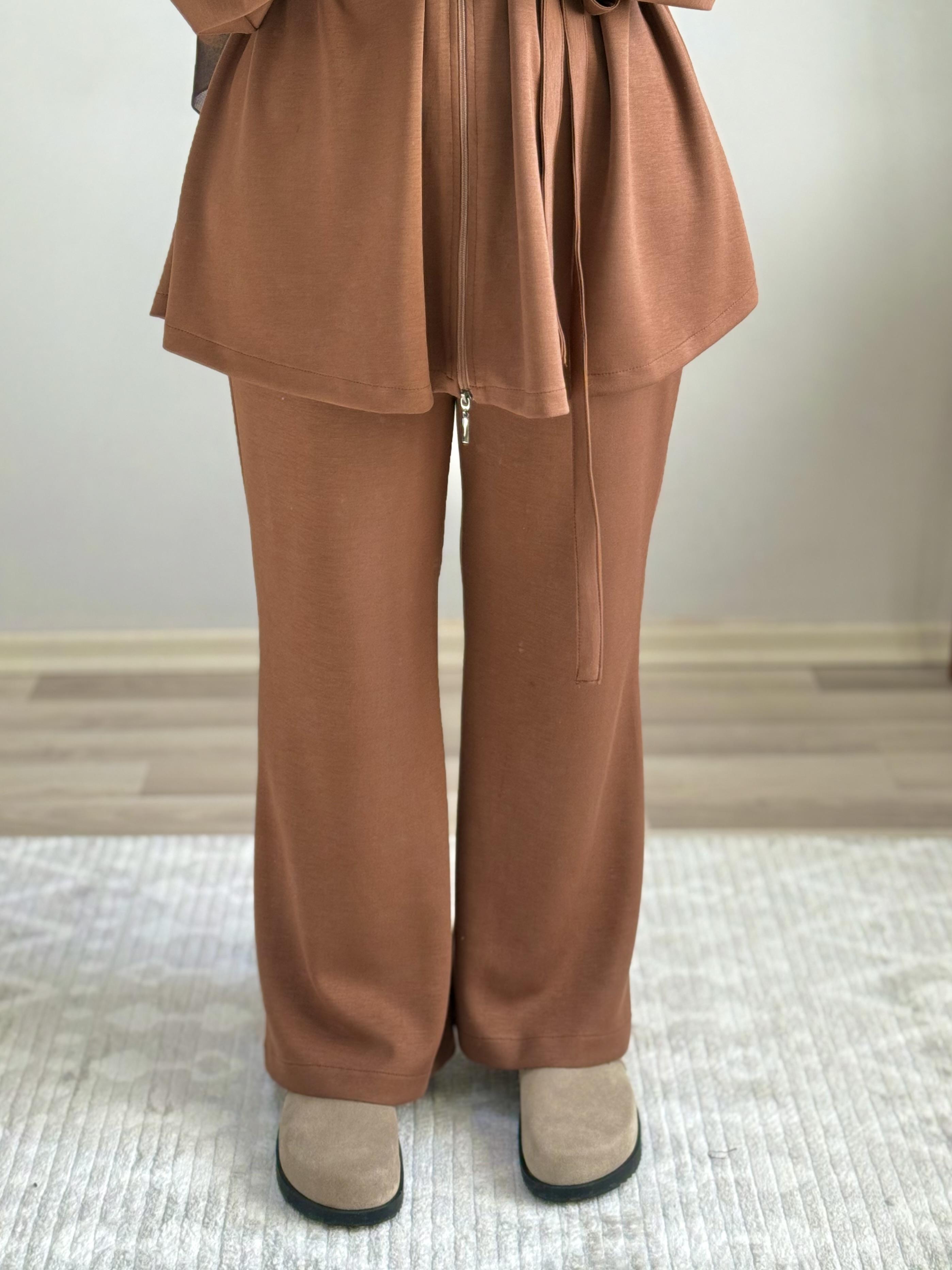 OYSHO UZUN FİT CEPLİ PANTOLON