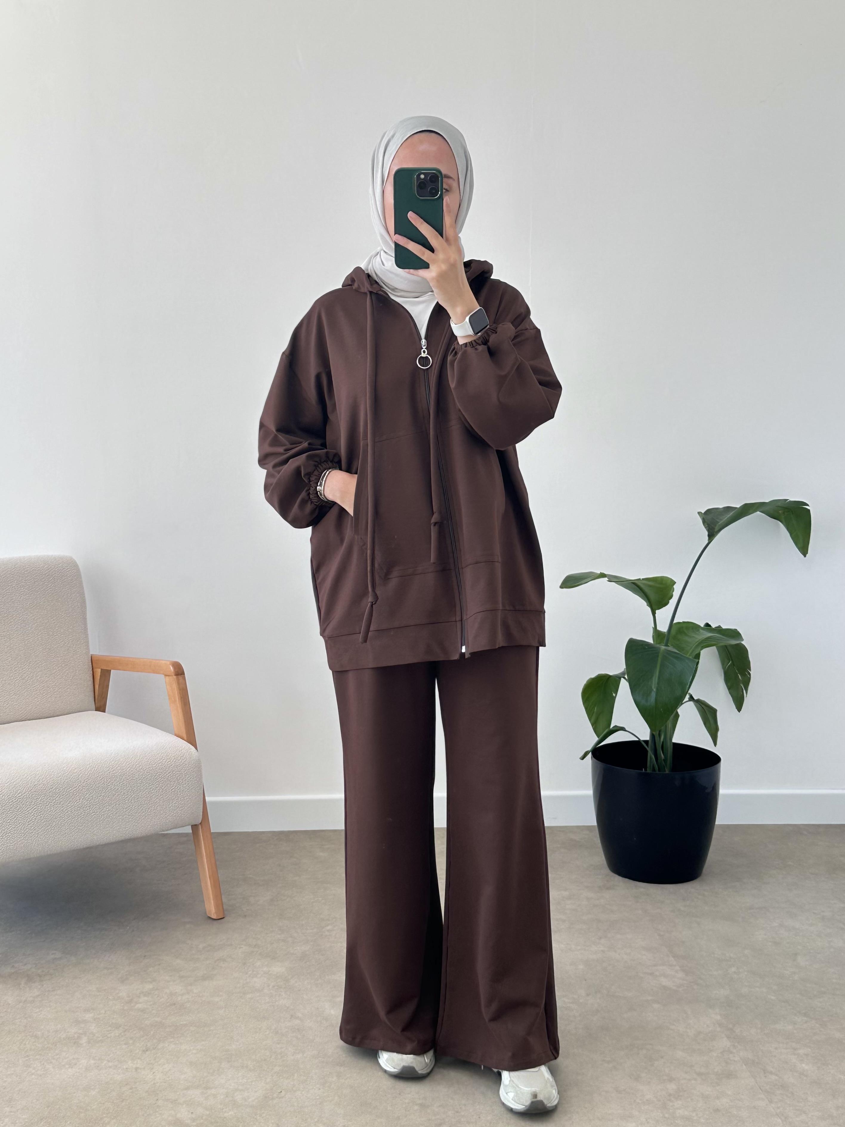 2’Lİ  İKİ İPLİK SWEAT HIRKA TAKIM 