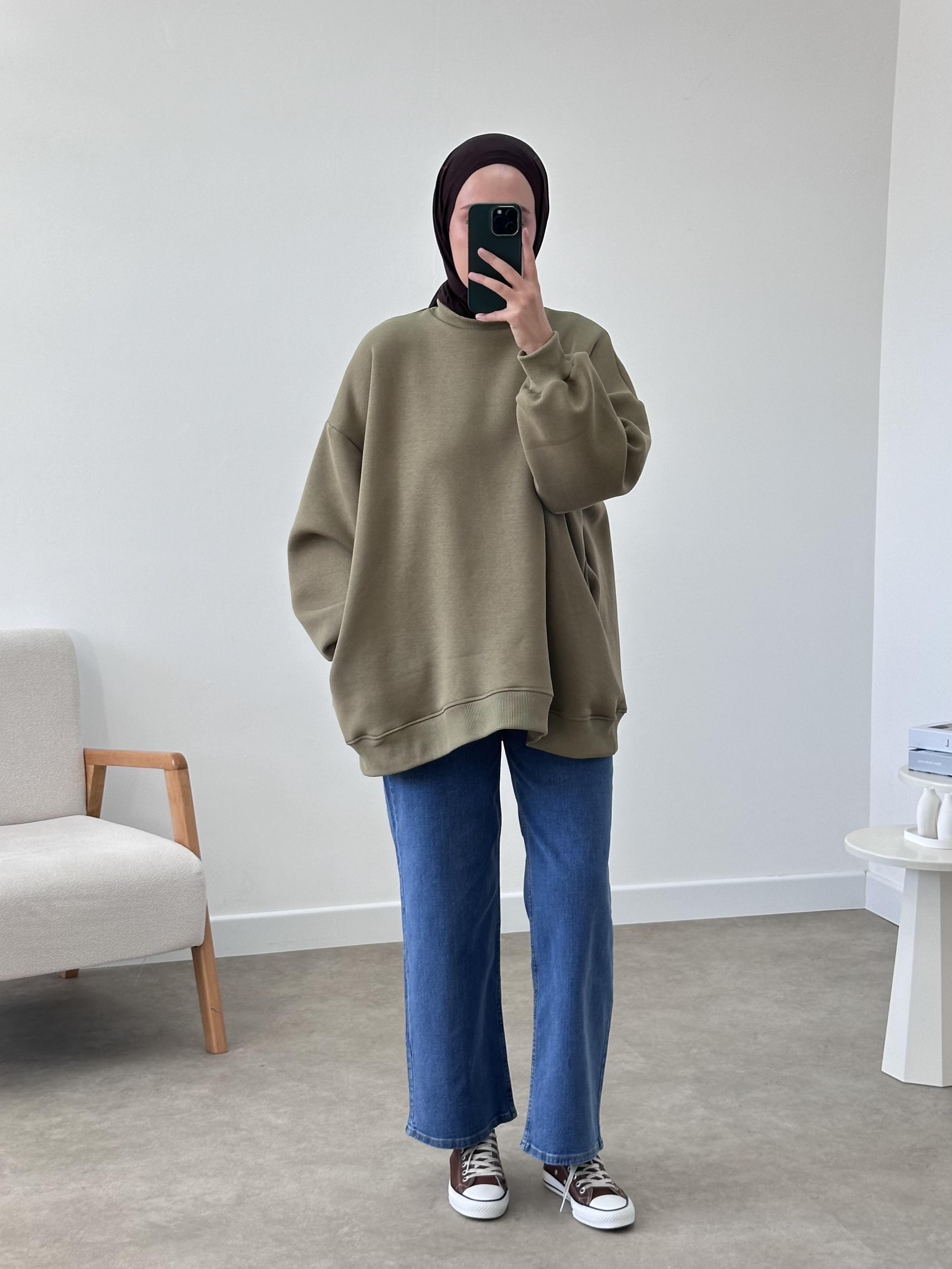 KIŞLIK RİBANALI SWEAT