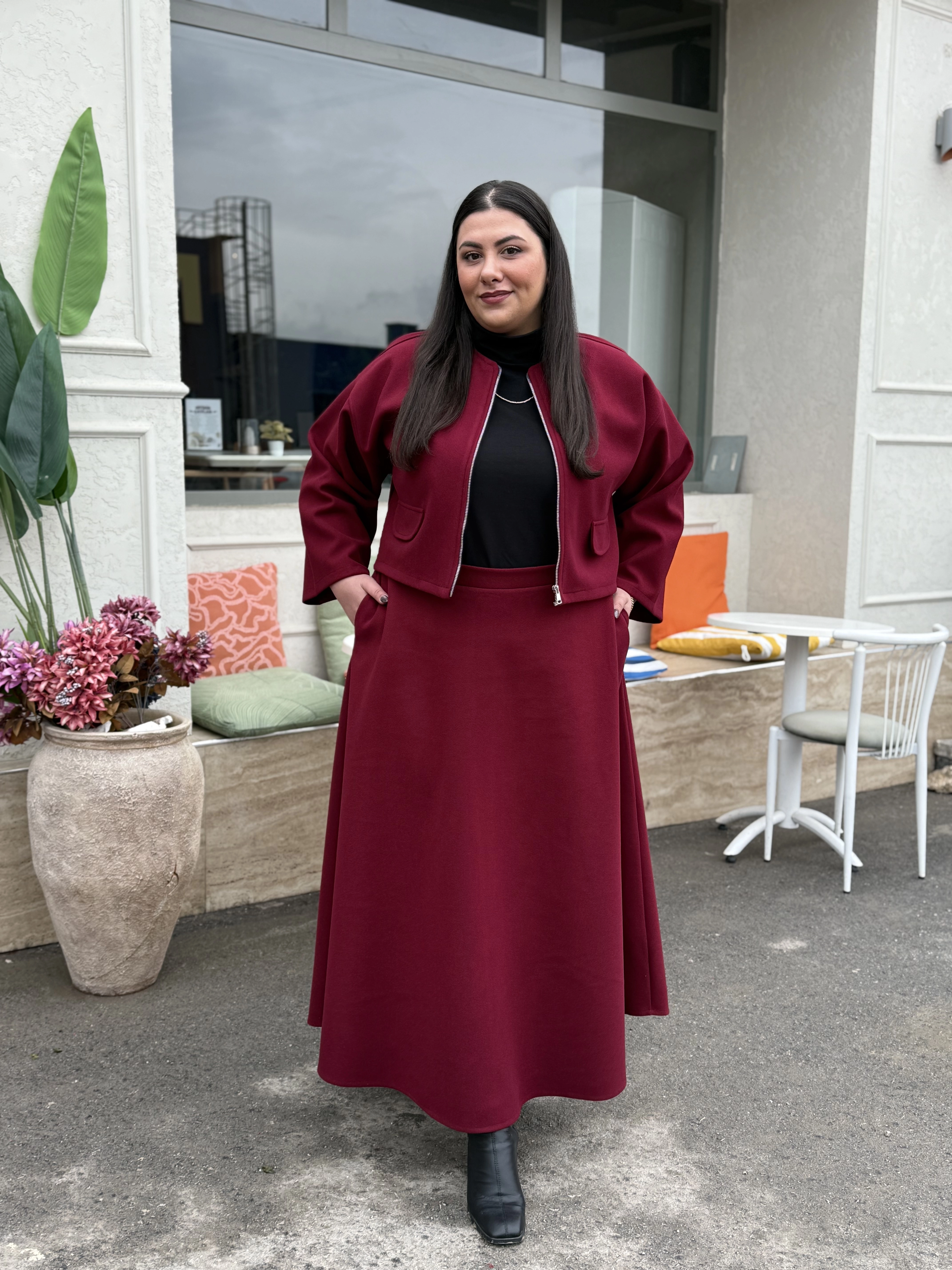 KAŞE FERMUARLI CEKET