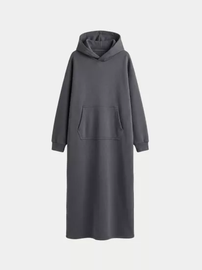 KAPÜŞONLU KIŞLIK SWEAT ELBİSE