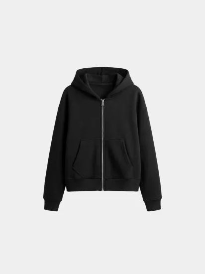 KIŞLIK ŞARDONLU KISA SWEAT HIRKA 