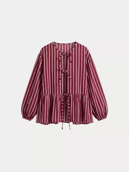 LUCA FIRFIRLI YAZLIK CEKET - BORDO