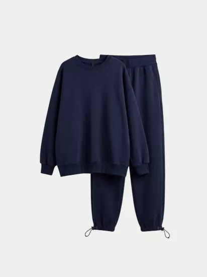2’Lİ KIŞLIK RİBANALI CEPLİ OVERSİZE PANTOLON TAKIM
